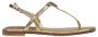 Guess Zomer Dames Sandalen in Polyurethaan Yellow Dames - Thumbnail 1