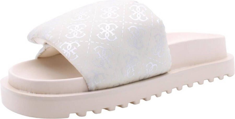 Guess Comfortabele Slipper voor Dagelijks Gebruik Beige Dames - Foto 2