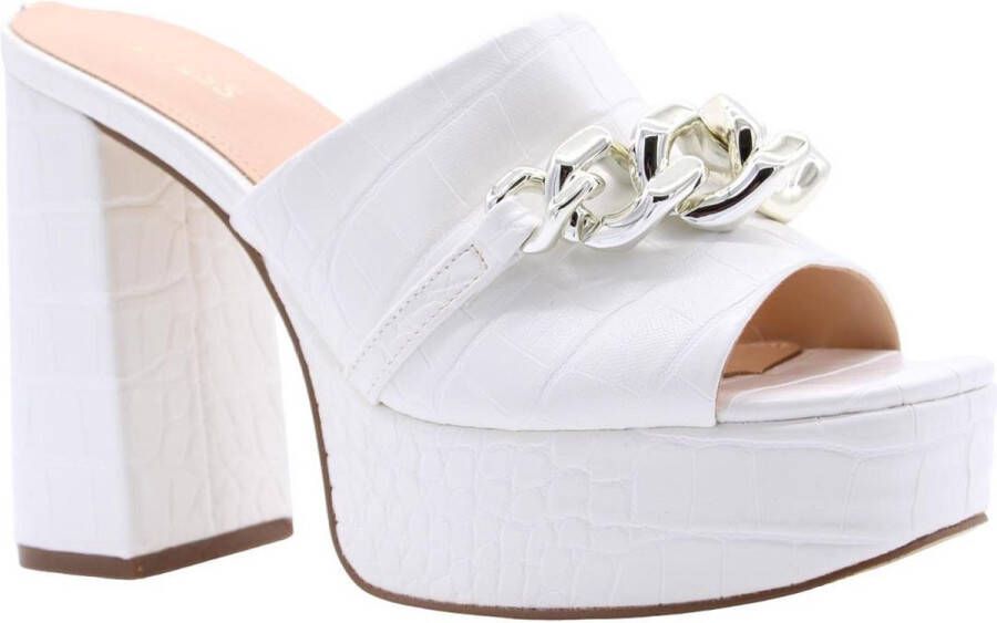 Guess Sandalen met hoge hakken White Dames