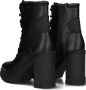 GUESS Xennia Veterboots Laarzen Met Veters Dames Zwart - Thumbnail 2