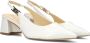 Guess Elegante witte slingbacks voor dames White Dames - Thumbnail 9