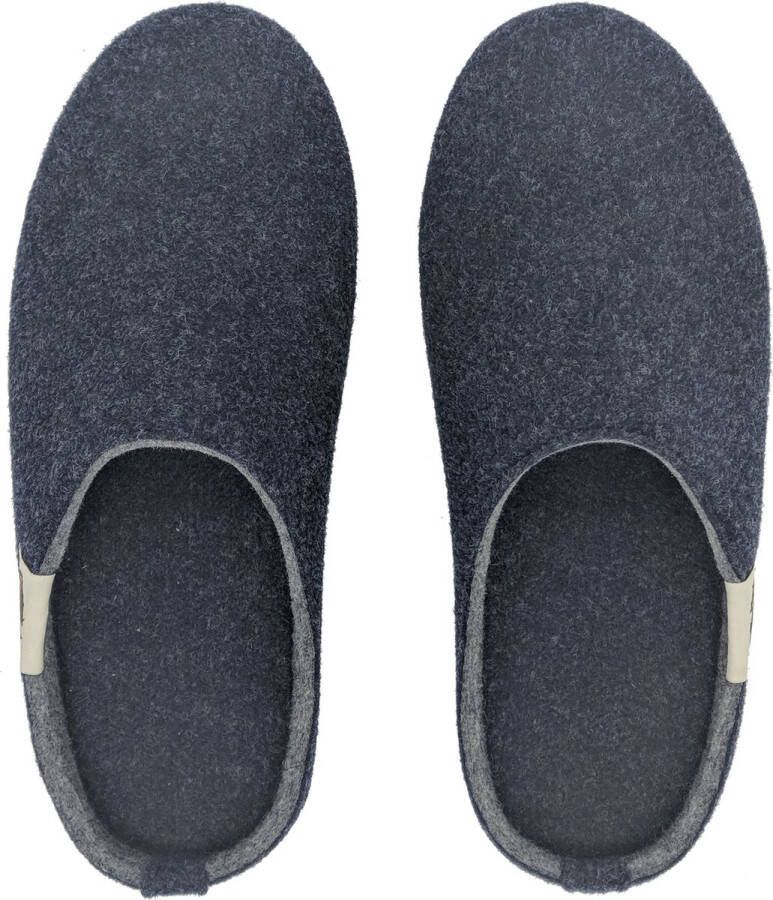 Gumbies Outback Slipper Navy & Grey [ | ]