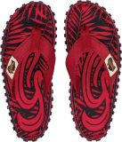 Gumbies Teenslippers Unisex Red G Rood Zwart - Rood/Zwart