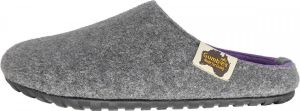 Gumbies Outback Slipper Grey & Purple [ 5 | ]