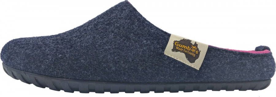 Gumbies Outback Slipper Navy & Pink [ | ]