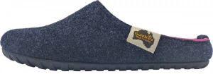 Gumbies Outback Slipper Navy & Pink [ 5 | ]