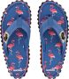 Gumbies Teenslippers Dames Flamingo Blauw Roze - Thumbnail 1