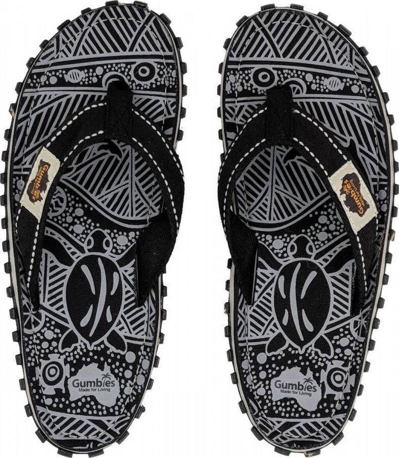 Gumbies Teenslippers Teenslipper Black Signature
