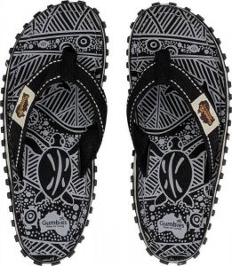 Gumbies Teenslippers Dames Teenslipper Heren Black Signature