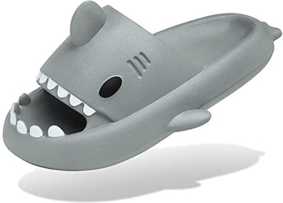Haaienslippers Voor en Antislipslippers met open teen Voor strand en zwembad Zomeruitvoering