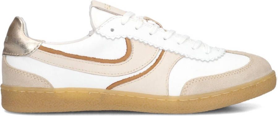 Haboob Charlotte Sneakers Suède Dames Beige