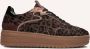 HABOOB Lage Sneakers Dames Filou Maat: 40 Materiaal: Ponyhair Kleur: Bruin - Thumbnail 2