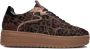 HABOOB Lage Sneakers Dames Filou Maat: 37 Materiaal: Ponyhair Kleur: Bruin - Thumbnail 1