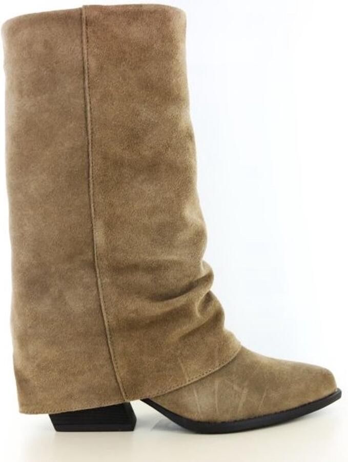 Haboob western suède cowboylaarzen taupe - Foto 3