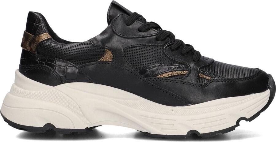 HABOOB Lage Sneakers Dames Loulou Suède Zwart