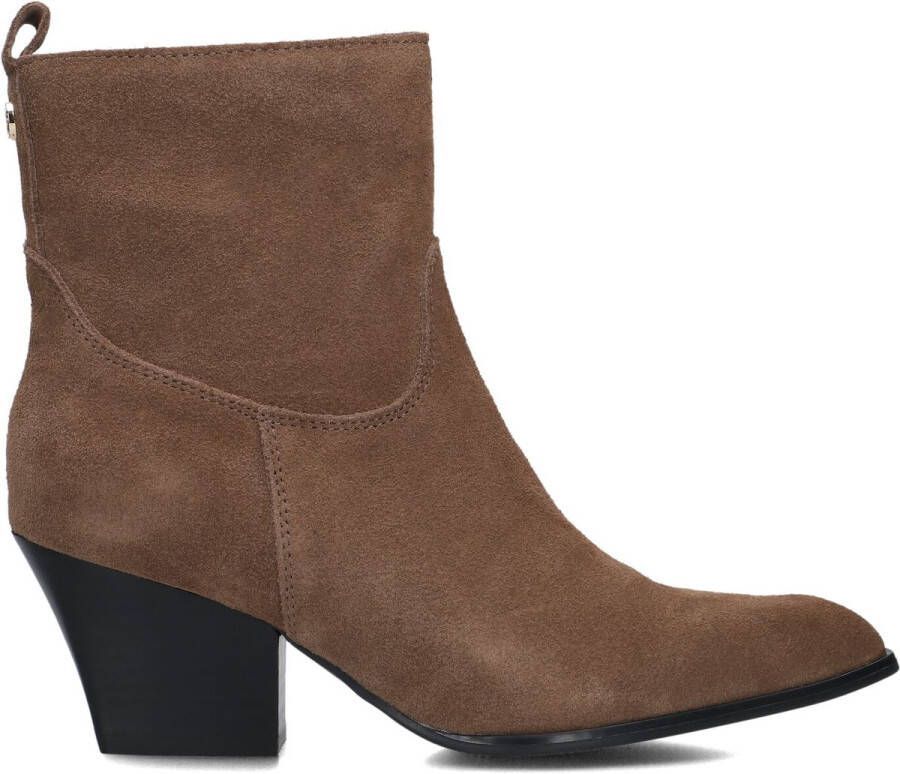 Haboob Louise Enkellaarsjes Enkelboots met rits Dames Taupe - Foto 4