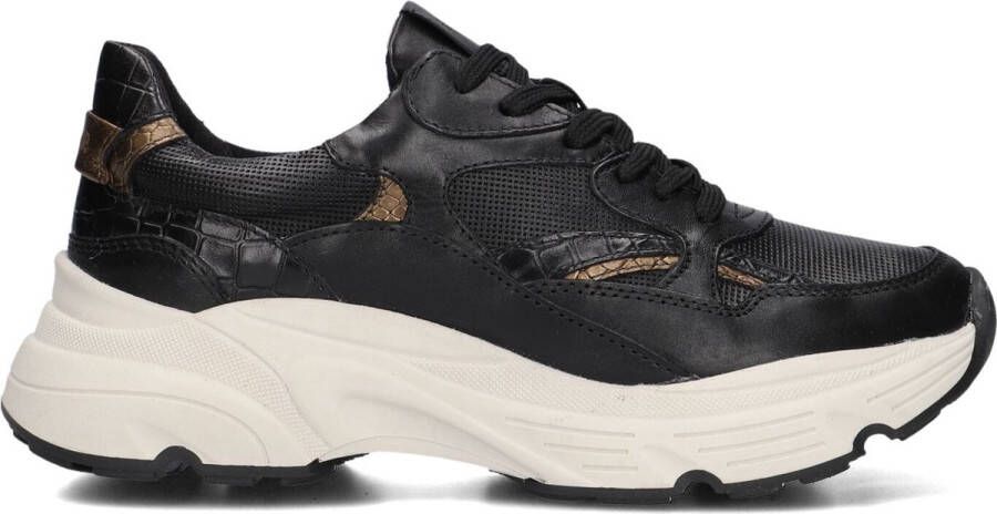 HABOOB Lage Sneakers Dames Loulou Maat: 39 Materiaal: Suède Kleur: Zwart