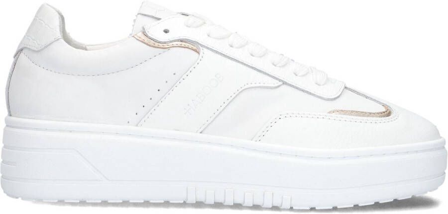Haboob Lpanemone Sneakers Dames Leren Sneaker Wit