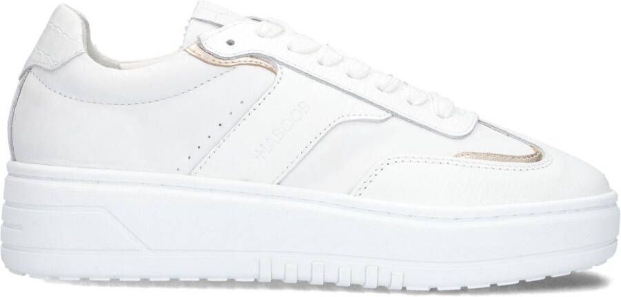 Haboob Lpanemone Sneakers Leren Sneaker Dames Wit