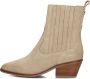 Haboob Lplexxhm Enkellaarsjes Enkelboots met rits Dames Beige - Thumbnail 3