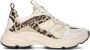 Haboob Lptokio Sneakers Dames Leren Sneaker Beige - Thumbnail 5