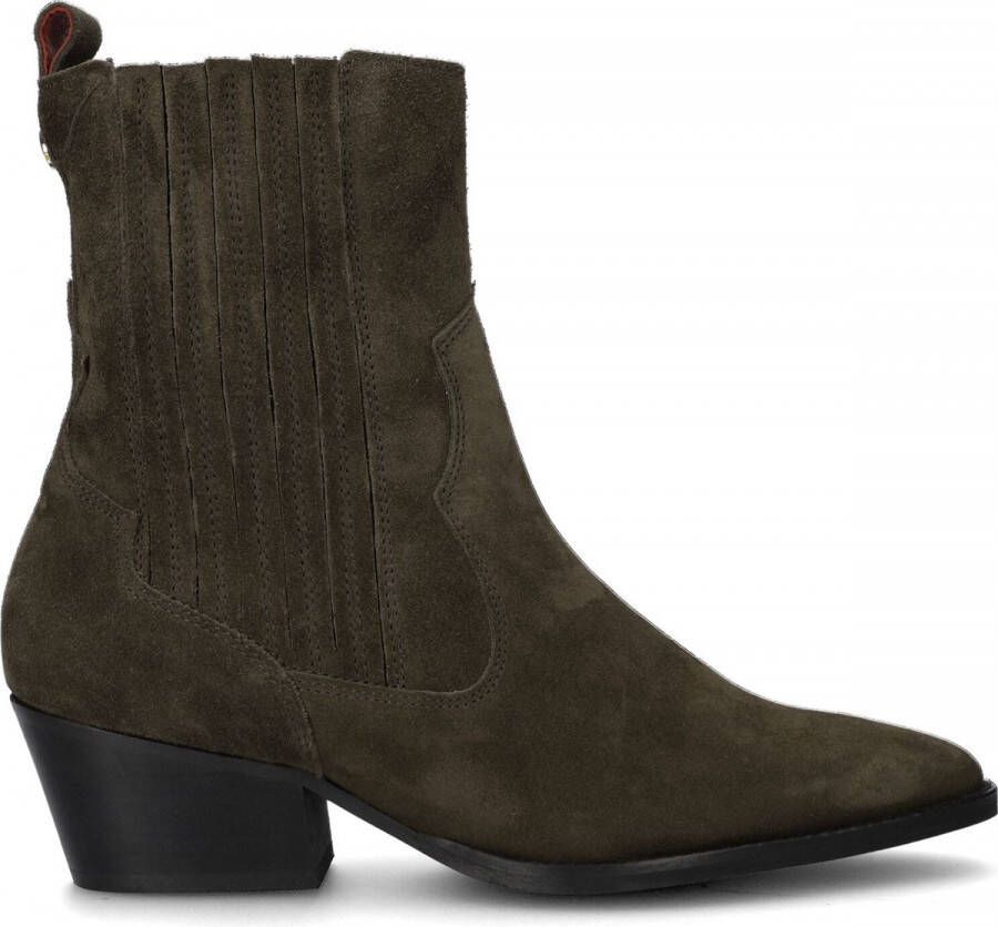 Haboob R18100 Cowboylaarzen Western Laarzen Dames Groen