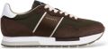 Hackett London Keston Symbol sneakers olijfgroen - Groen