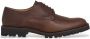 Hackett London Bruine Derby Sloane Leren Schoenen - Thumbnail 2