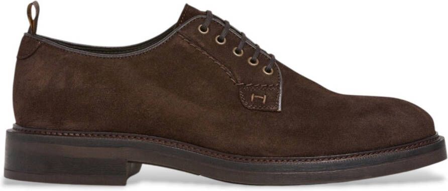 Hackett London Egmont Klasse bruin leren schoenen