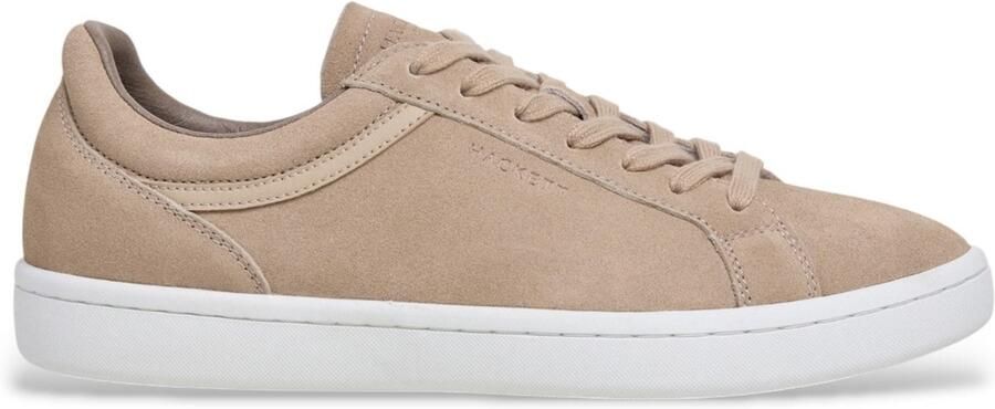 Hackett London Beck Vibes beige leren sneakers