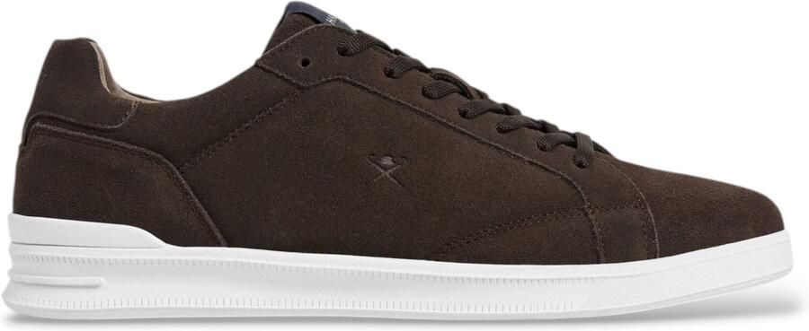 Hackett London Bruine Brando Soft leren sneakers