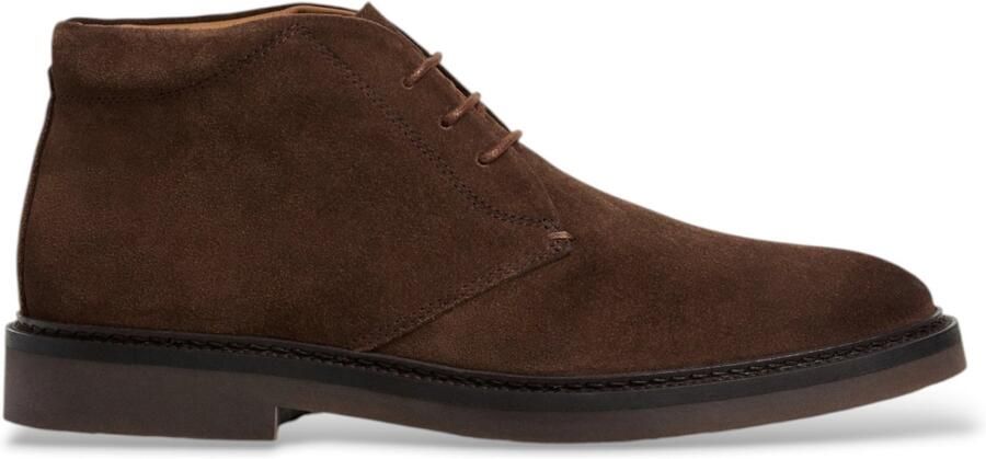 Hackett London Elsted Chukka-S bruine leren enkellaarzen