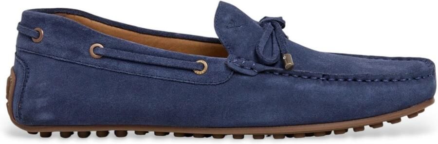 Hackett London Leren Loafers Driver Veters