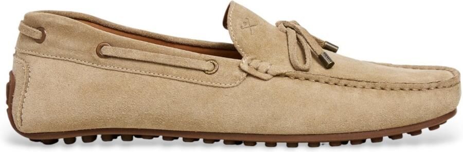 Hackett London Leren mocassins met veters