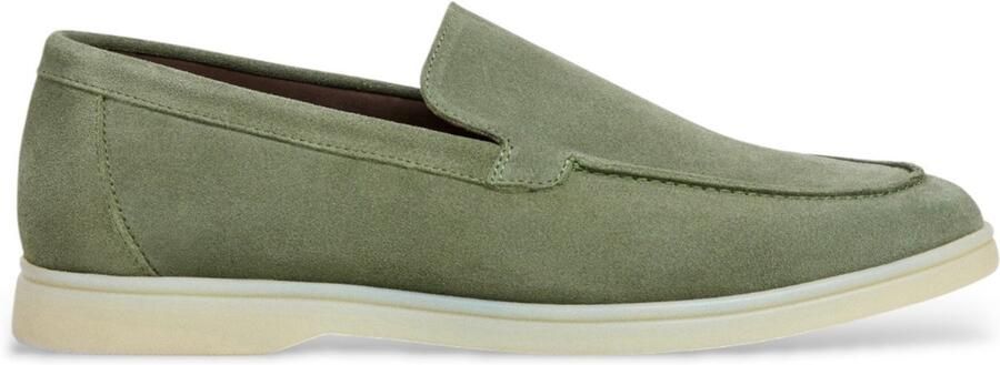 Hackett London Martin Leren Platte Loafers