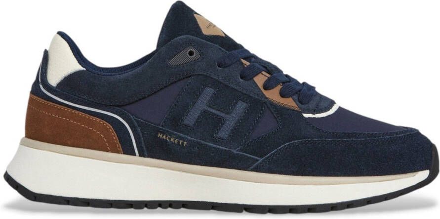 Hackett London Leren sneakers Otto Run