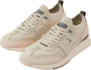 Hackett Runner Knit Sneakers Beige Man