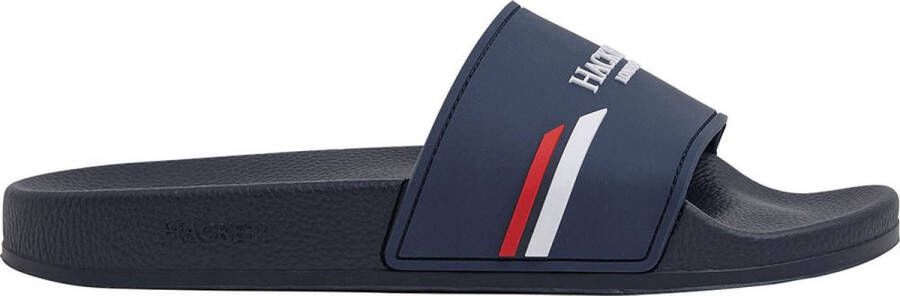 Hackett Slider Sport Slippers Blauw Man