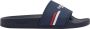 Hackett Slider Sport Slippers Blauw Man - Thumbnail 1