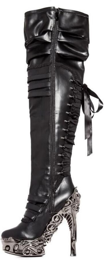 Hades Footwear Lokie Dames Laarzen zwart