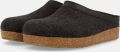 Haflinger Grizzly Torben Pantoffels Pantoffels Graphit - Grijs
