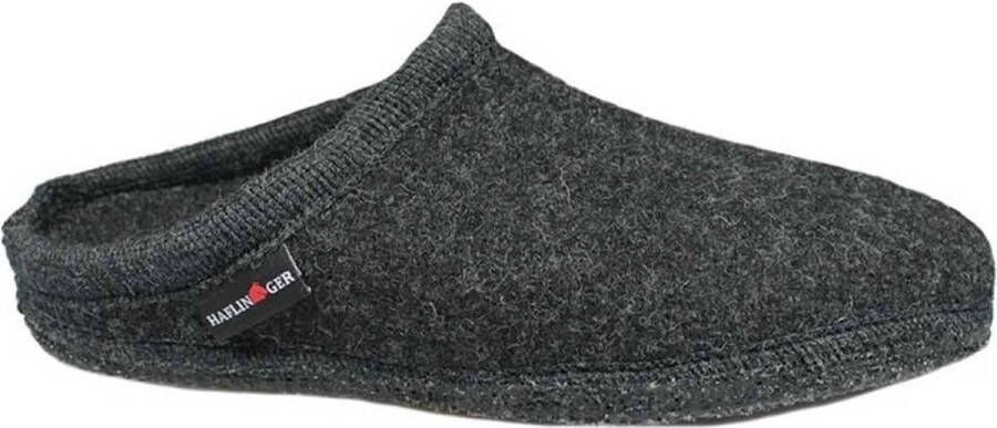 Haflinger Alaska Graphit Pantoffels Unisek
