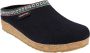 Haflinger pantoffel Franzl kleur Mittelblau - Thumbnail 1