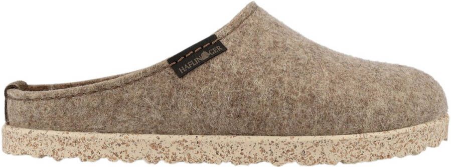 Haflinger hattan Clog Pantoffels Beige Bruin