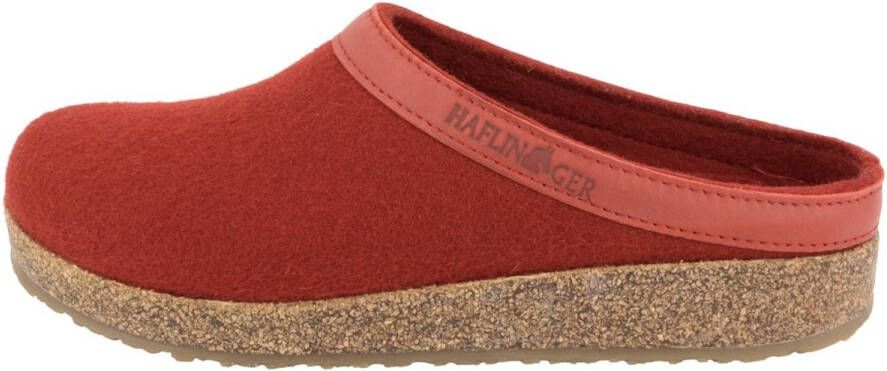 Haflinger Hafflinger schoenen 713001 Grizzly Torben rood