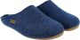 Haflinger Everest Fundus instap pantoffel jeans Vilt comfortabel antislip - Thumbnail 6