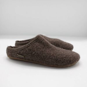 Haflinger Everest Classic Pantoffels Kleur Braunmeliert