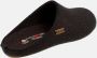 Haflinger Everest Fundus instap pantoffel donkergrijs - Vilt comfortabel antislip - Thumbnail 3