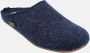 Haflinger Everest Fundus instap pantoffel jeans Vilt comfortabel antislip - Thumbnail 3