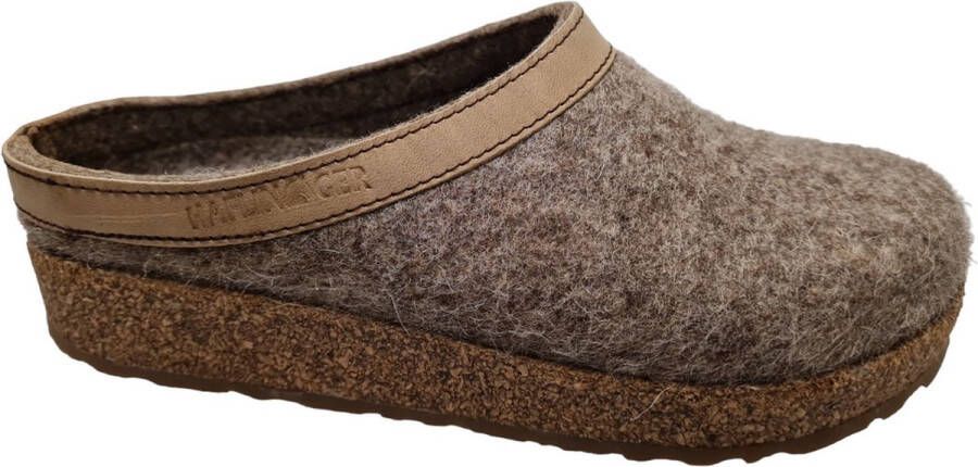 Haflinger Grizzly Torben Pantoffels Dames Pantoffels Heren Turf